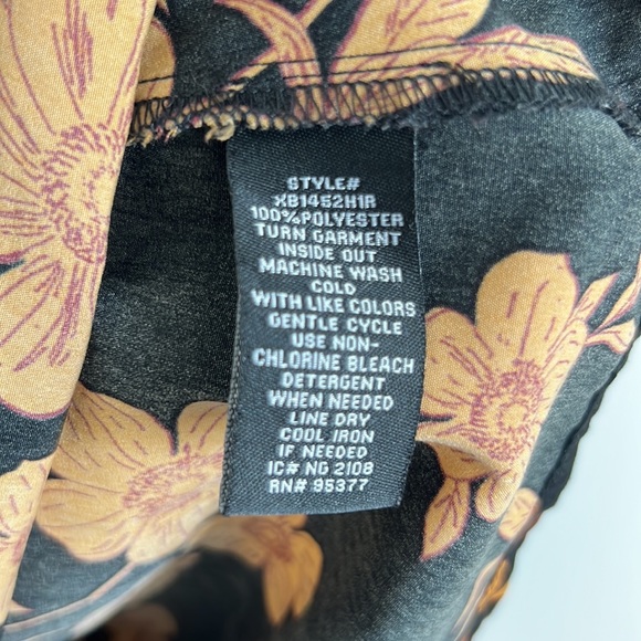 Sanctuary Black and Golden Floral Blouse - Picture 3 of 5